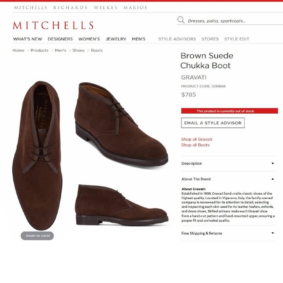 $790 GRAVATI Mitchells Women's 9.5 M Short Boots 4057 * add $15 new Trees - Picture 4 of 15